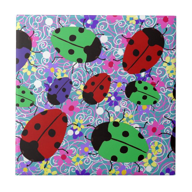 Ladybug Tile (Front)