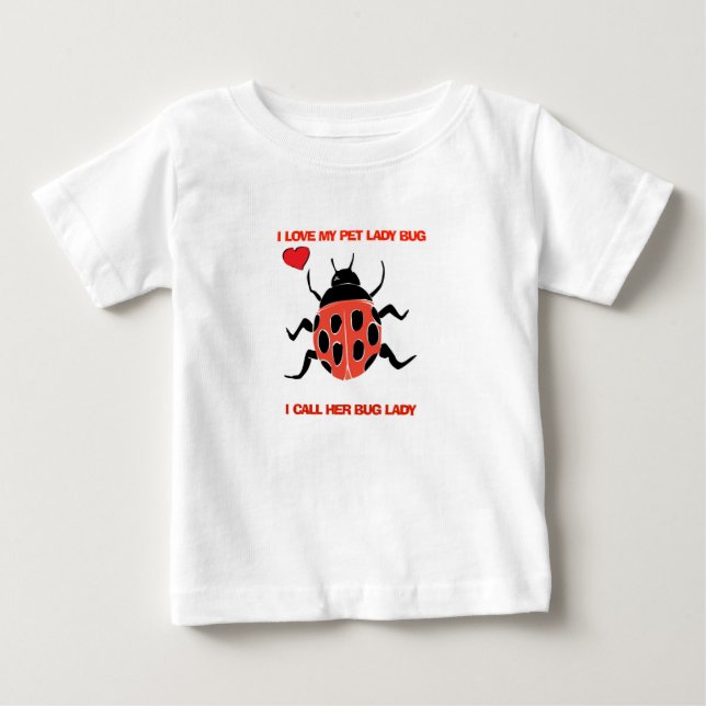 LADYBUG TODDLERS T-SHIRT (Front)