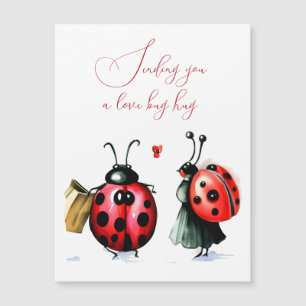 Ladybug Valentine's Day Card