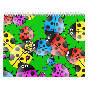 Ladybug Wallpaper Calendar