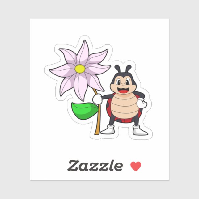 Ladybug with Flower.PNG (Sheet)