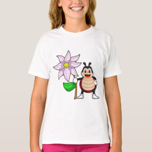 Ladybug with Flower.PNG T-Shirt