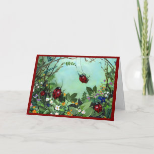 Ladybugs À Jouer Cartes pour notes