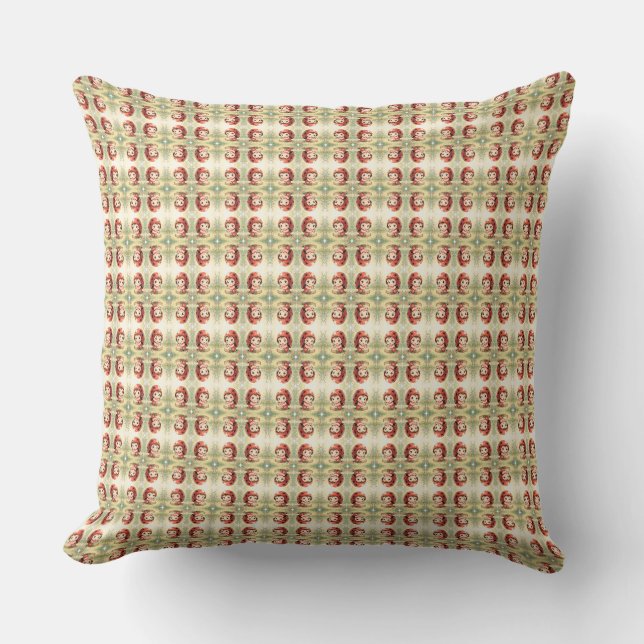 Ladybugs and the Hidden Nectar Kingdom.3 Throw Pillow (Front)