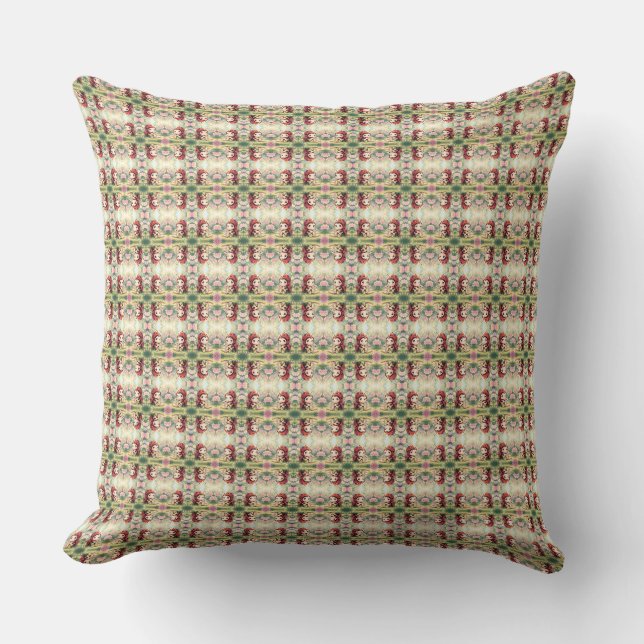 Ladybugs and the Hidden Nectar Kingdom.7 Throw Pillow (Front)