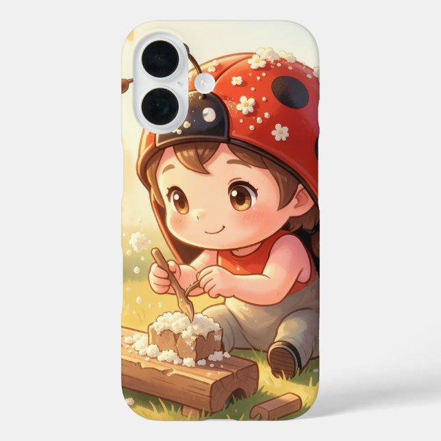 Ladybugs and the Hidden Nectar Kingdom Case-Mate iPhone Case (Back)