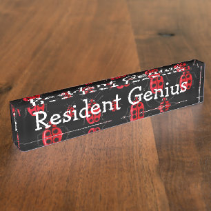 Ladybugs Art Nameplate