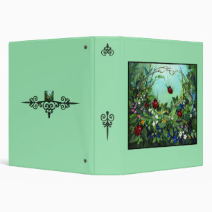 Ladybugs At Play 1.5" Binder