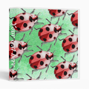Ladybugs Avery Binder