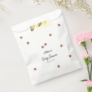 Ladybugs Baby Shower Favour Bag