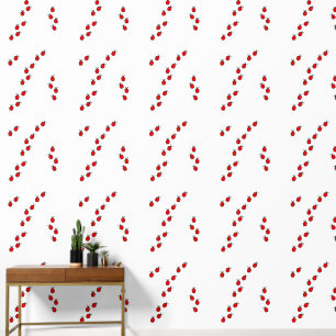Ladybugs Design Wallpaper