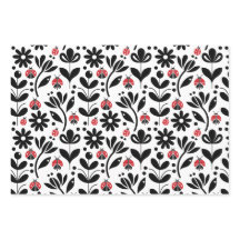 LADYBUGS & FLOWERS