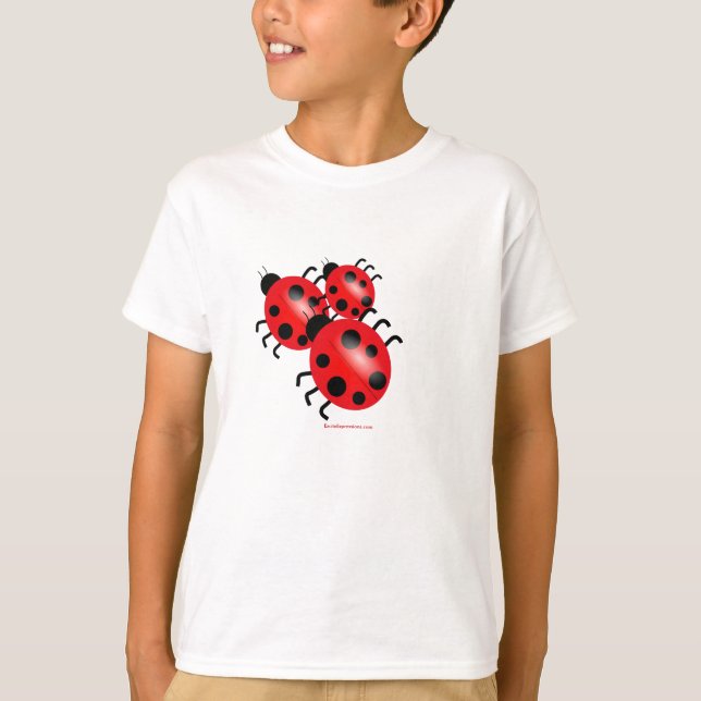 Ladybugs Girls Tee (Front)