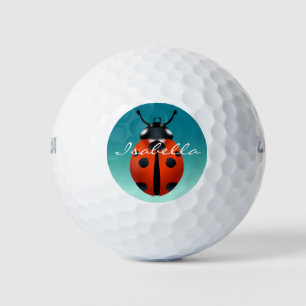 Ladybugs Golf Balls