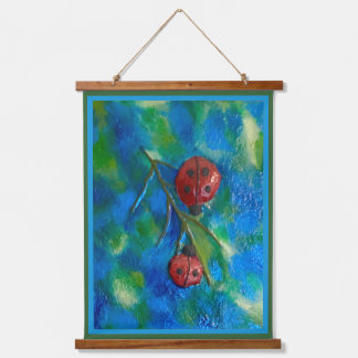 Ladybugs Hanging Tapestry