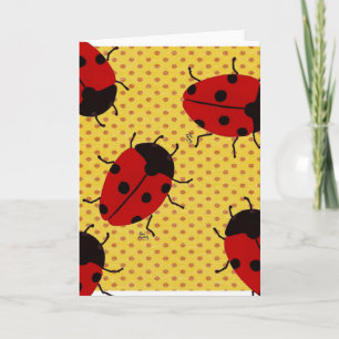 LADYBUGS HOLIDAY CARD