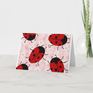 LADYBUGS HOLIDAY CARD