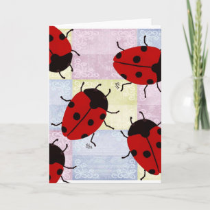 LADYBUGS HOLIDAY CARD