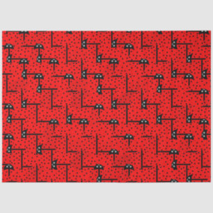 Ladybugs hustle - fun ladybugs race tissue paper