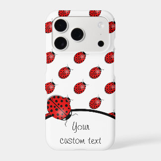 Ladybugs in red