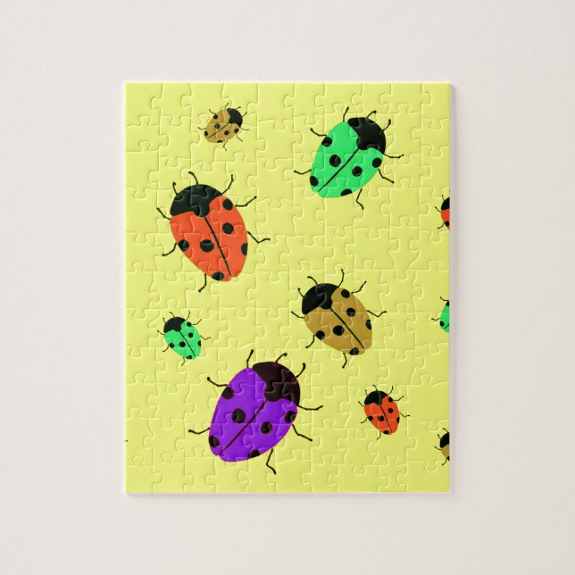 LADYBUGS JIGSAW PUZZLE (Vertical)