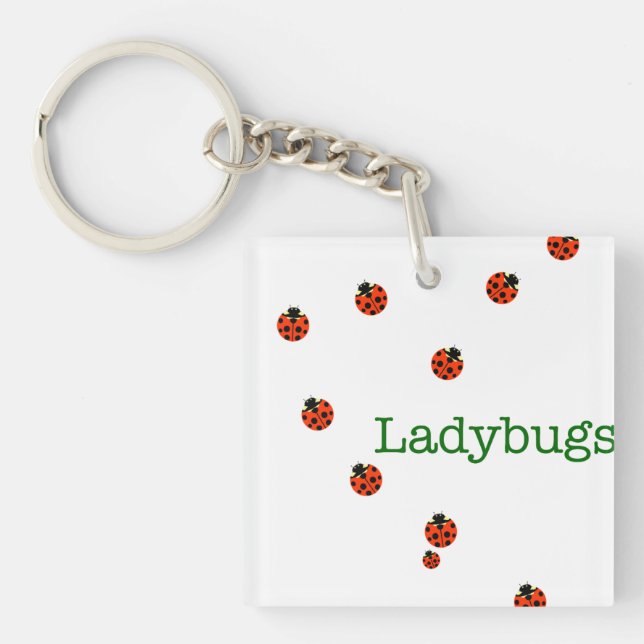 Ladybugs Keychain (Front)