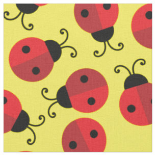 Ladybugs Kids Cute Bugs Baby Nursery Fabric