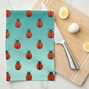 Ladybugs Kitchen Towel