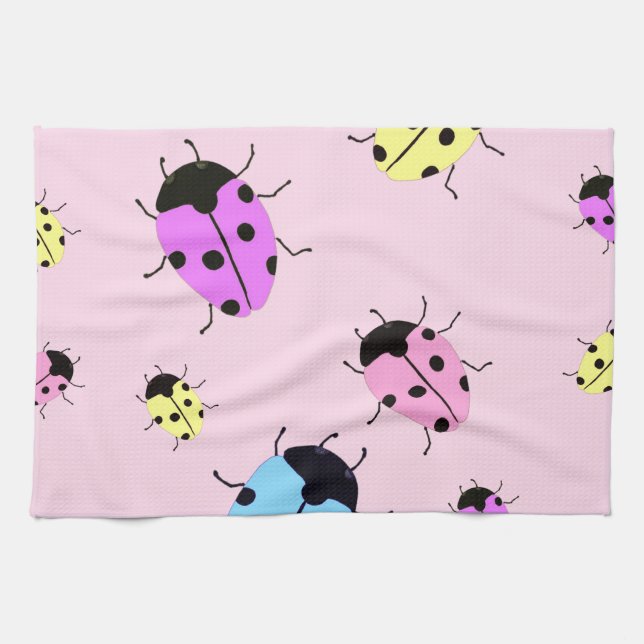 LADYBUGS KITCHEN TOWEL (Horizontal)