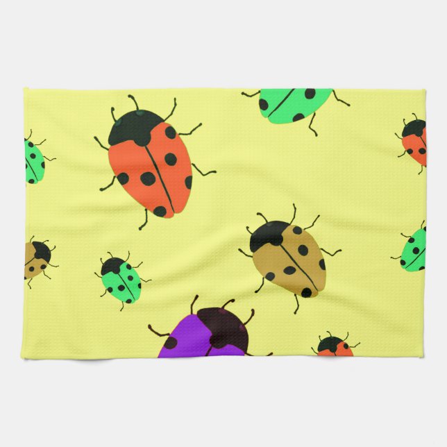 LADYBUGS KITCHEN TOWEL (Horizontal)