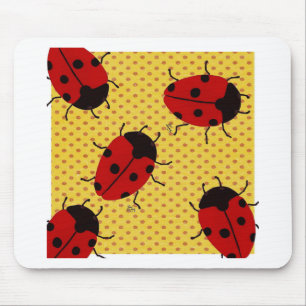 LADYBUGS MOUSE PAD