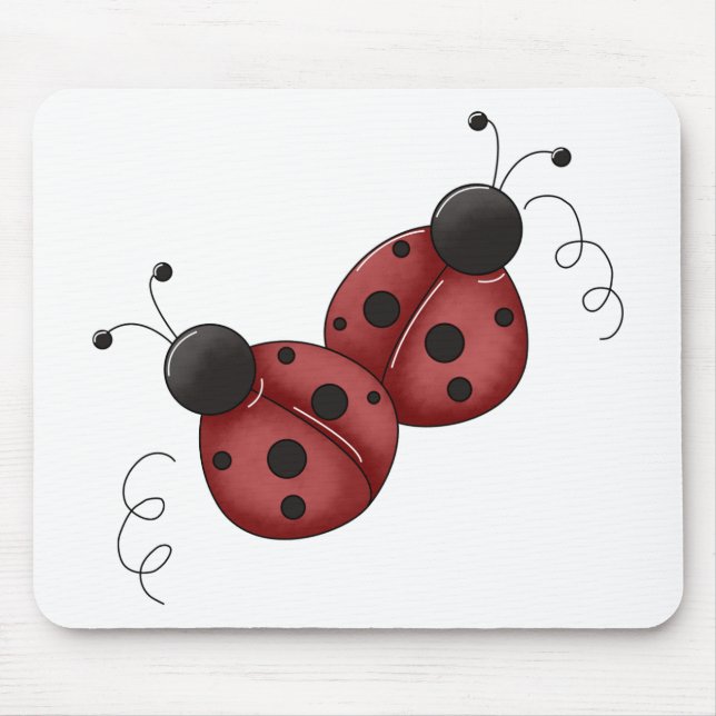Ladybugs Mouse Pad (Front)