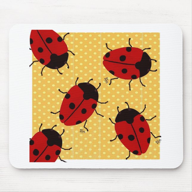 LADYBUGS MOUSE PAD (Front)