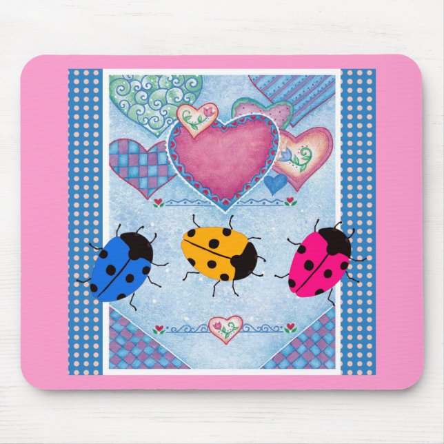 LADYBUGS MOUSE PAD (Front)