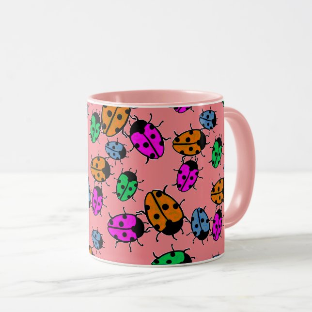 LADYBUGS MUG (Front Right)