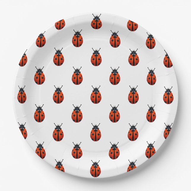 Ladybugs Paper Plate (Front)