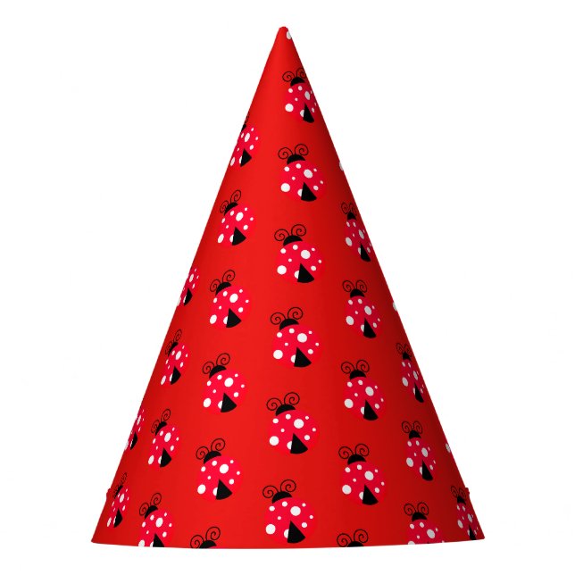Ladybugs Party Hat (Front)