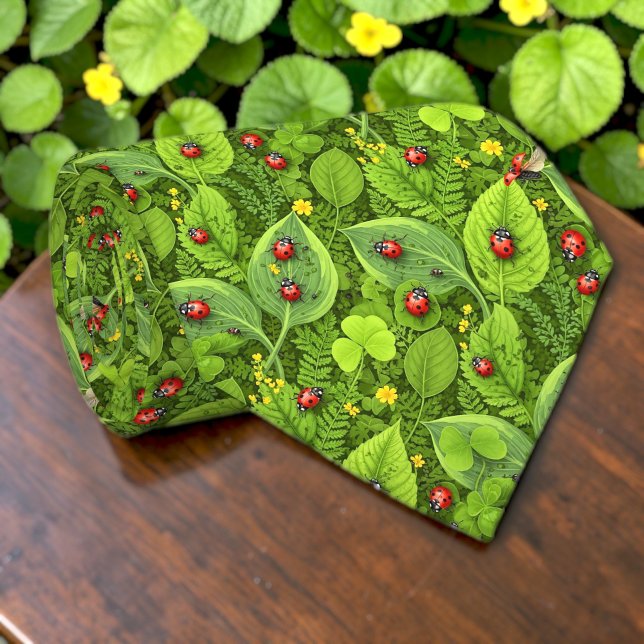 Ladybugs Pattern Custom Necktie (Creator Uploaded)