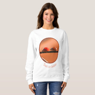 Ladybugs Play Follow The Leader Personalized Sweatshirt