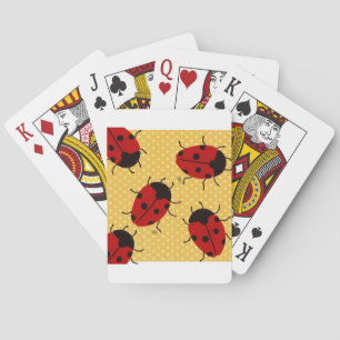 LADYBUGS PLAYING CARDS