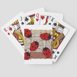 LADYBUGS PLAYING CARDS