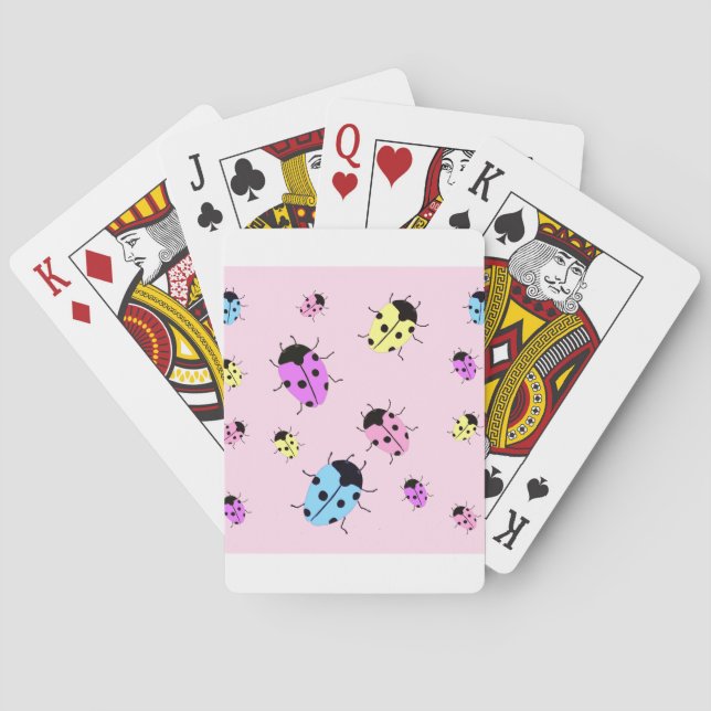 LADYBUGS PLAYING CARDS (Back)