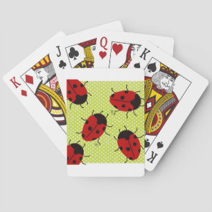 LADYBUGS PLAYING CARDS