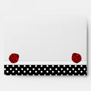 Ladybugs & Polka Dot Envelope
