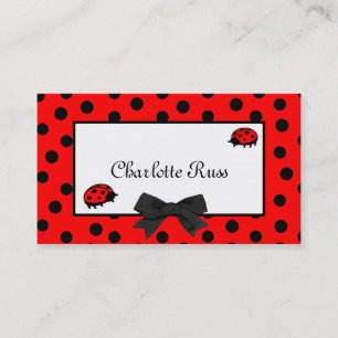 Ladybugs & Polka Dots Mommy Card