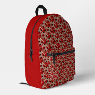 LADYBUGS PRINTED BACKPACK