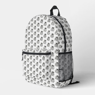 Ladybugs Printed Backpack