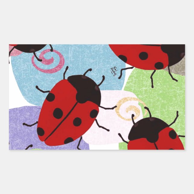 LADYBUGS STICKER (Front)