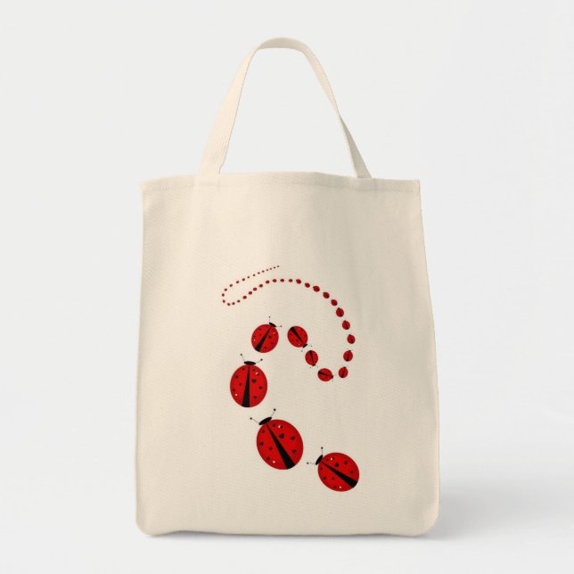 Ladybugs Tote Bag (Front)
