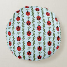 Ladybugs & Vines Nursery - Clear Skies Light Blue